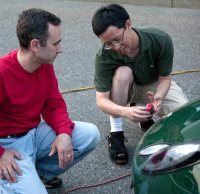 Tim and Chris tech out a Lotus